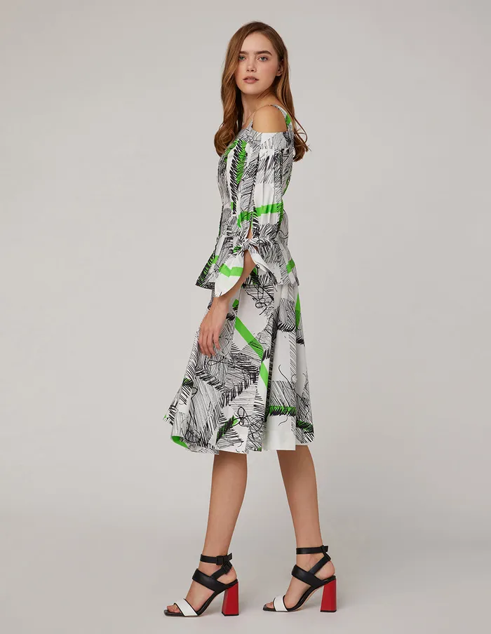 MARYLING Skirts Umbrella Hem Skirt Mix 8211 Women MARYLING Skirts Umbrella Hem Skirt Mix 8211 Women