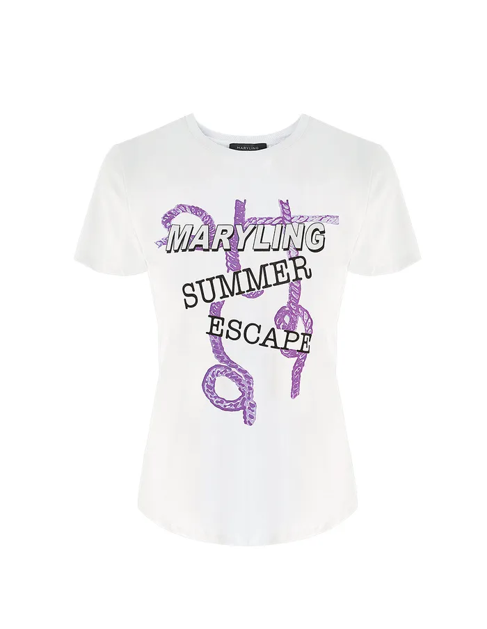 MARYLING TShirt Brand Logo Tshirt Mix 8211 Women MARYLING TShirt Brand Logo Tshirt Mix 8211 Women