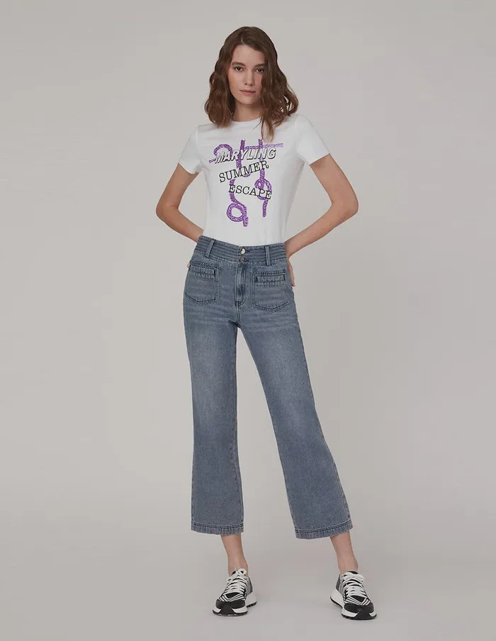 MARYLING TShirt Brand Logo Tshirt Mix 8211 Women MARYLING TShirt Brand Logo Tshirt Mix 8211 Women