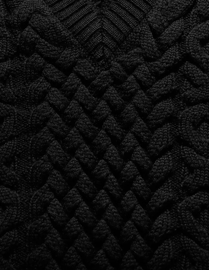 MARYLING Vest Black Vneck Hem Asymmetric Wool Knitted Vest Black 8211 Women MARYLING Vest Black Vneck Hem Asymmetric Wool Knitted Vest Black 8211 Women