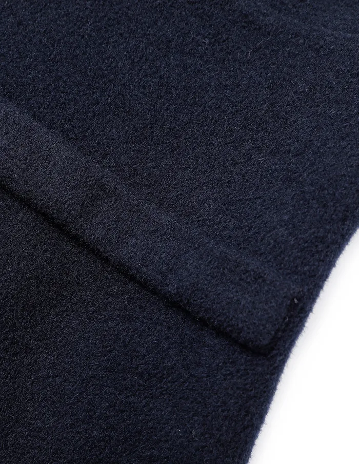 MARYLING Vest Dark Blue VNeck DoubleSided Woolen Vest Mid 8211 Women MARYLING Vest Dark Blue VNeck DoubleSided Woolen Vest Mid 8211 Women