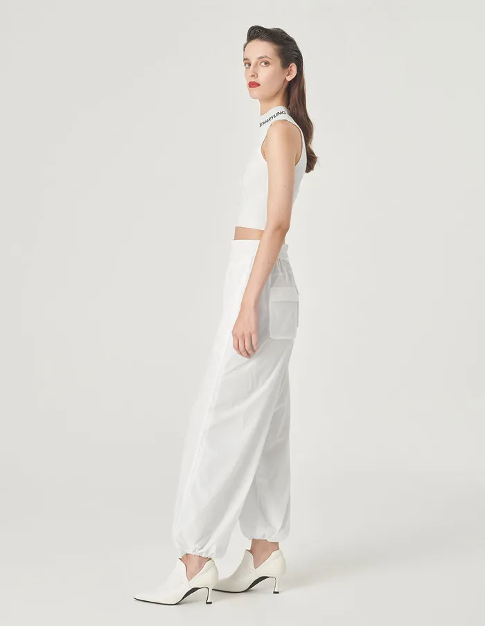 MARYLING Vest White Turtleneck Knitted Vest Snow 8211 Women MARYLING Vest White Turtleneck Knitted Vest Snow 8211 Women