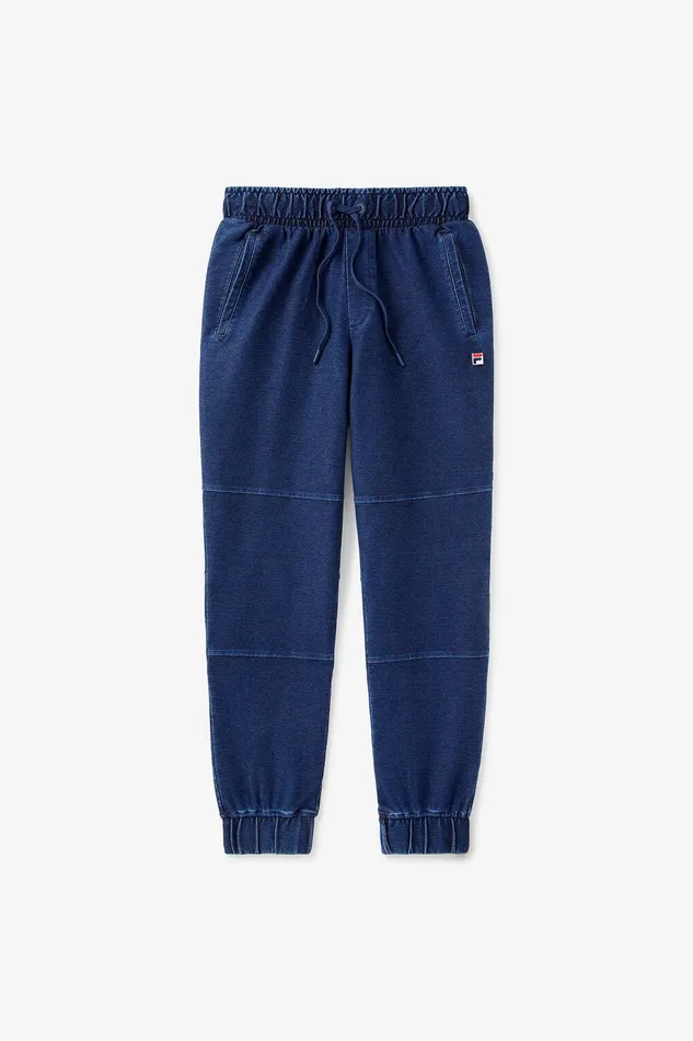 Matching Sets Women Fila Denim Joggers 401 Indigo Blue