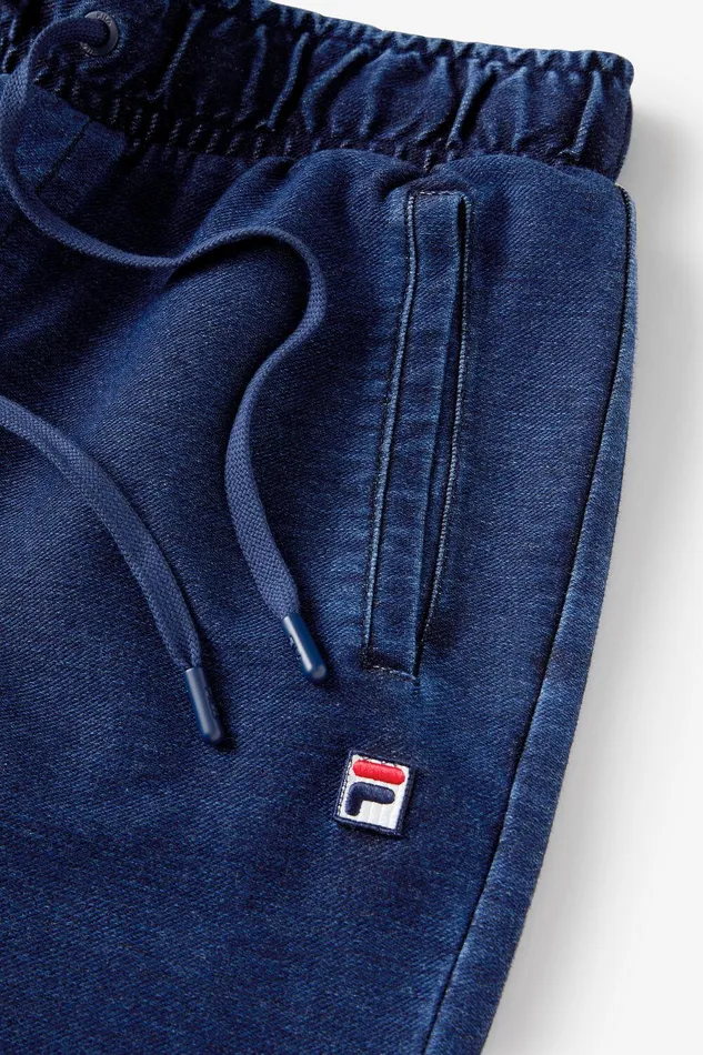 Matching Sets Women Fila Denim Joggers 401 Indigo Blue Matching Sets Women Fila Denim Joggers 401 Indigo Blue