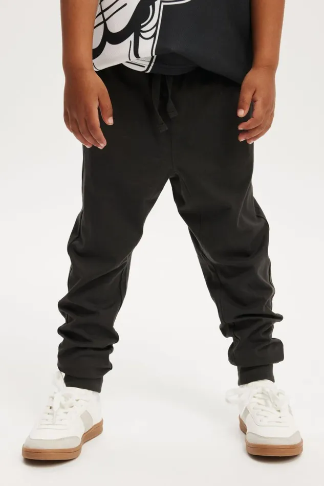 Matty Lightweight Pant Phantom Boys Cotton On Pants and Jeans