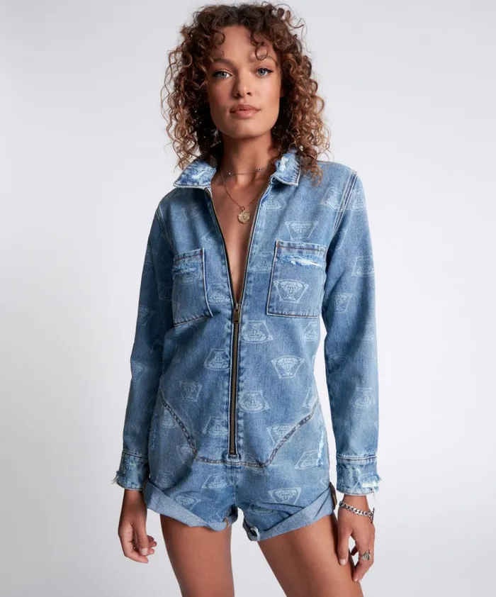 MEDUSA PROPHECY JUMPSUIT Women One Teaspoon Denim Jumpsuits