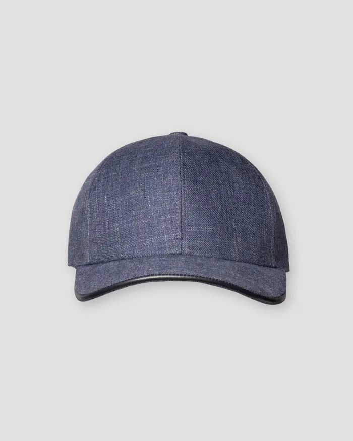 Men Baseball Cap Blue Eton Beanies and Caps Men Baseball Cap Blue Eton Beanies and Caps