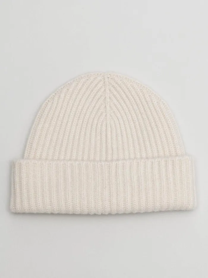 Men Begg X Co Beanies Alex Cashmere Beanie Natural