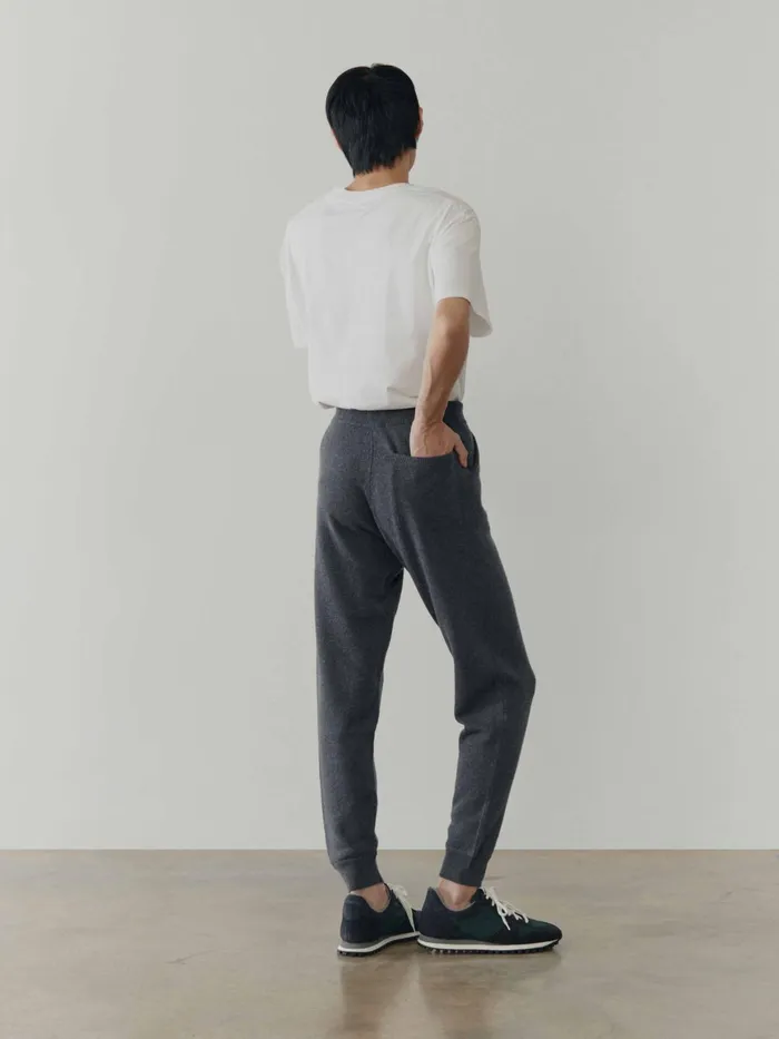 Men Begg X Co Loungewear Crovie Lounge Cashmere Pants Pewter