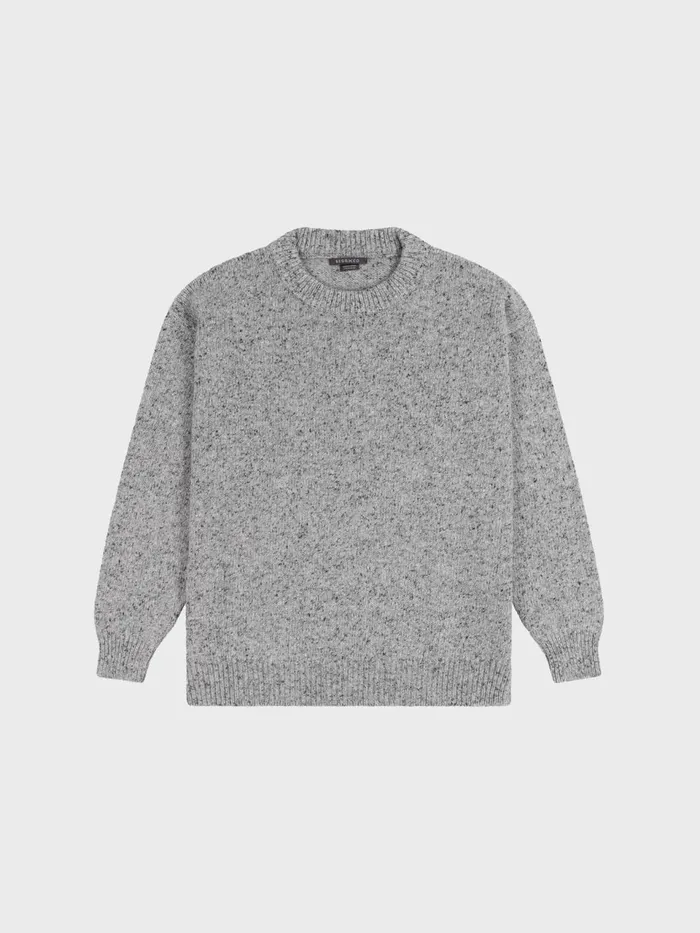 Men Begg X Co Sweaters Ricos Cashmere Sweater Dark Grey
