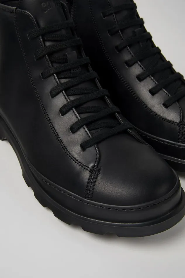 Men Camper Ankle Boots Brutus Black Ankle Boot