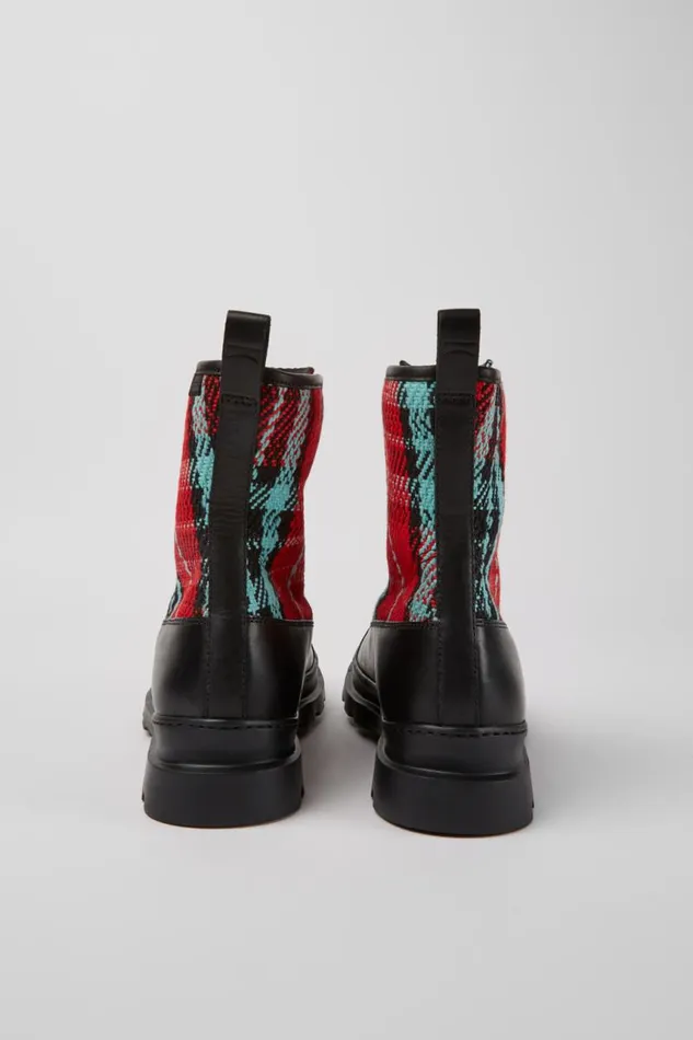 Men Camper Ankle Boots Brutus Multicolor Laceup Boots Men Camper Ankle Boots Brutus Multicolor Laceup Boots