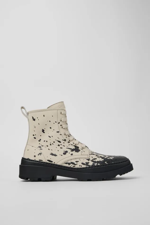 Men Camper Ankle Boots Brutus Trek MICHELIN Whiteblack Medium Boots Men Camper Ankle Boots Brutus Trek MICHELIN Whiteblack Medium Boots