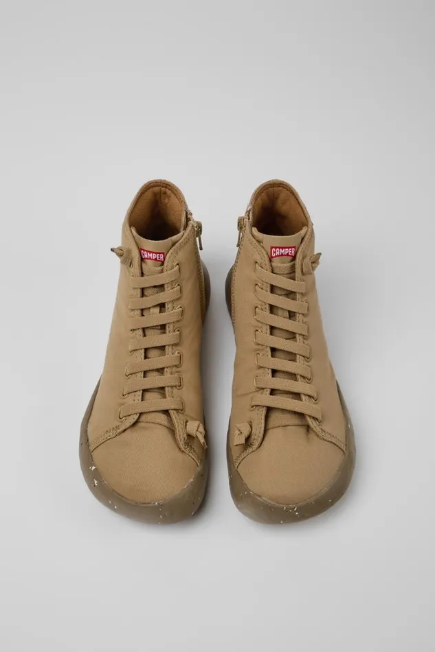 Men Camper Ankle Boots Peu Stadium Beige Ankle Boots Men Camper Ankle Boots Peu Stadium Beige Ankle Boots