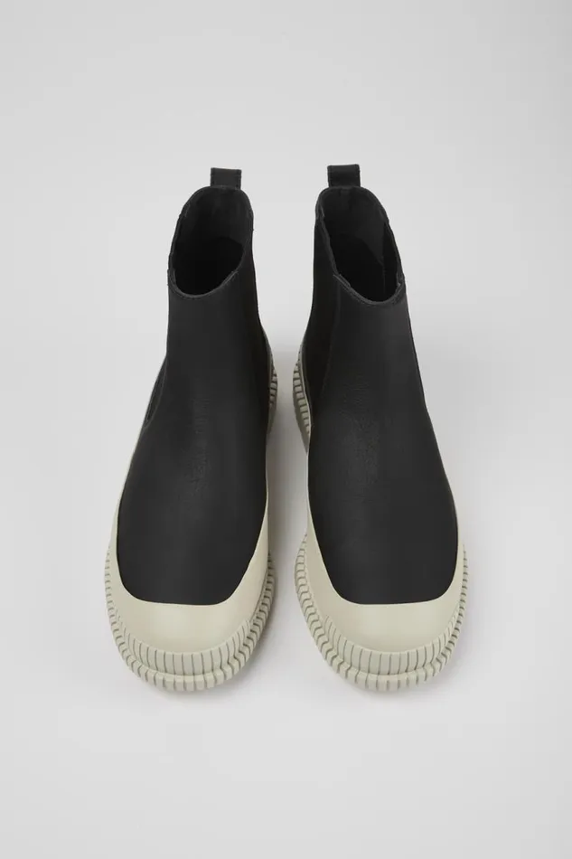 Men Camper Ankle Boots Pix Black Leather Chelsea Boots Men Camper Ankle Boots Pix Black Leather Chelsea Boots