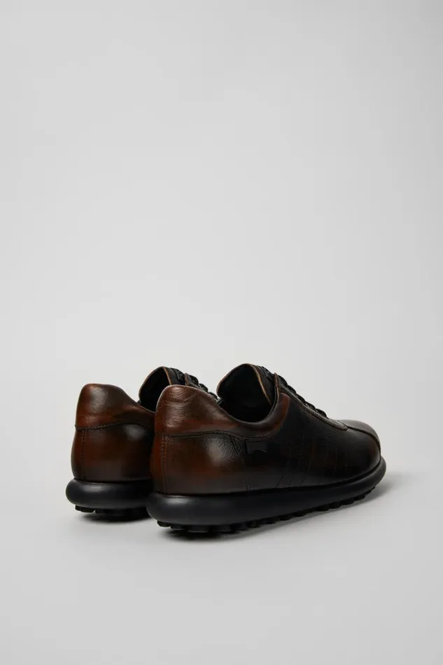 Men Camper Casual Shoes Pelotas Blackbrown Leather Shoes Men Camper Casual Shoes Pelotas Blackbrown Leather Shoes