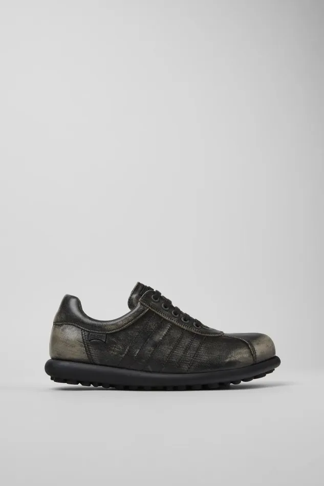 Men Camper Casual Shoes Pelotas Gray Leather Shoes Men Camper Casual Shoes Pelotas Gray Leather Shoes
