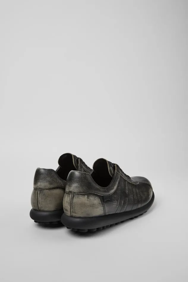 Men Camper Casual Shoes Pelotas Gray Leather Shoes Men Camper Casual Shoes Pelotas Gray Leather Shoes