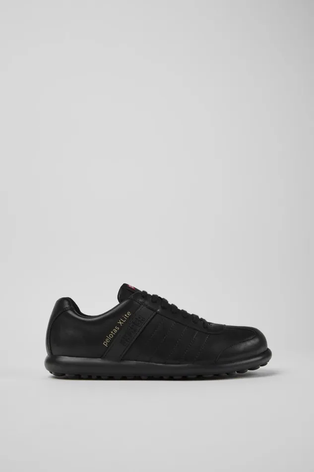 Men Camper Casual Shoes Pelotas XLite Black Leather Shoes Men Camper Casual Shoes Pelotas XLite Black Leather Shoes