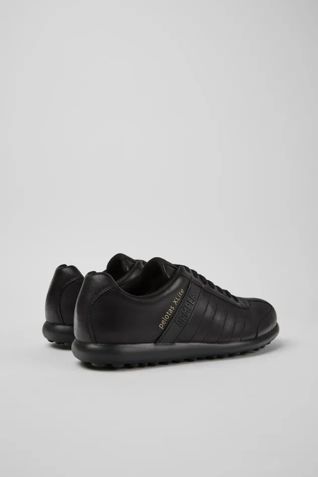 Men Camper Casual Shoes Pelotas XLite Black Leather Shoes Men Camper Casual Shoes Pelotas XLite Black Leather Shoes