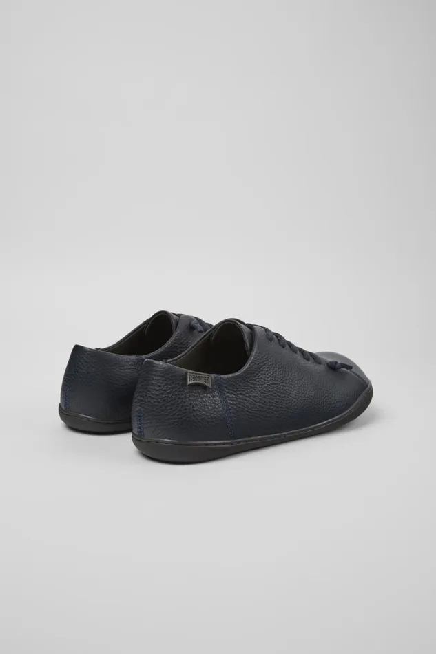 Men Camper Casual Shoes Peu Blue Leather Shoes Men Camper Casual Shoes Peu Blue Leather Shoes