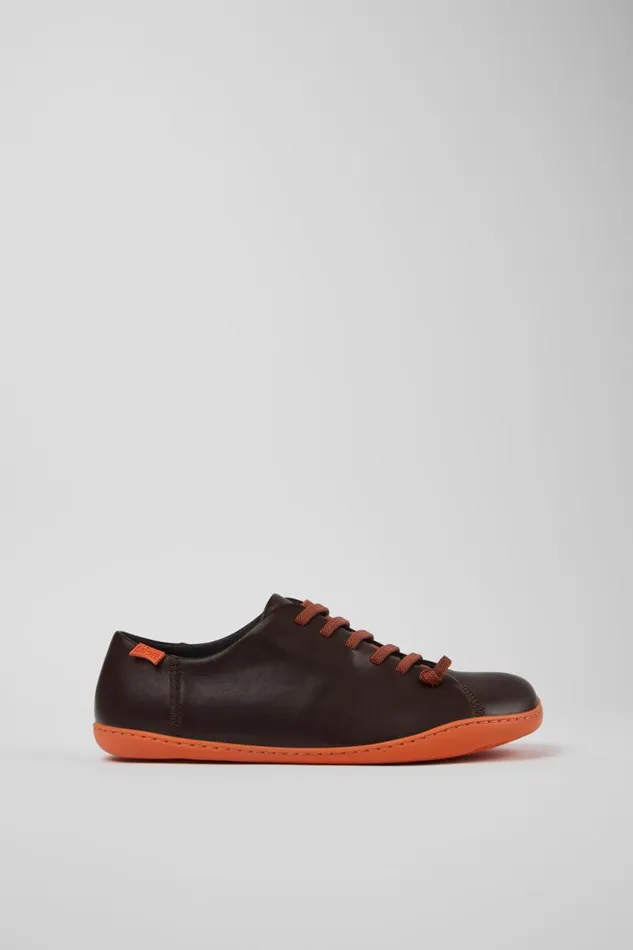 Men Camper Casual Shoes Peu Brown Leather Shoes Men Camper Casual Shoes Peu Brown Leather Shoes