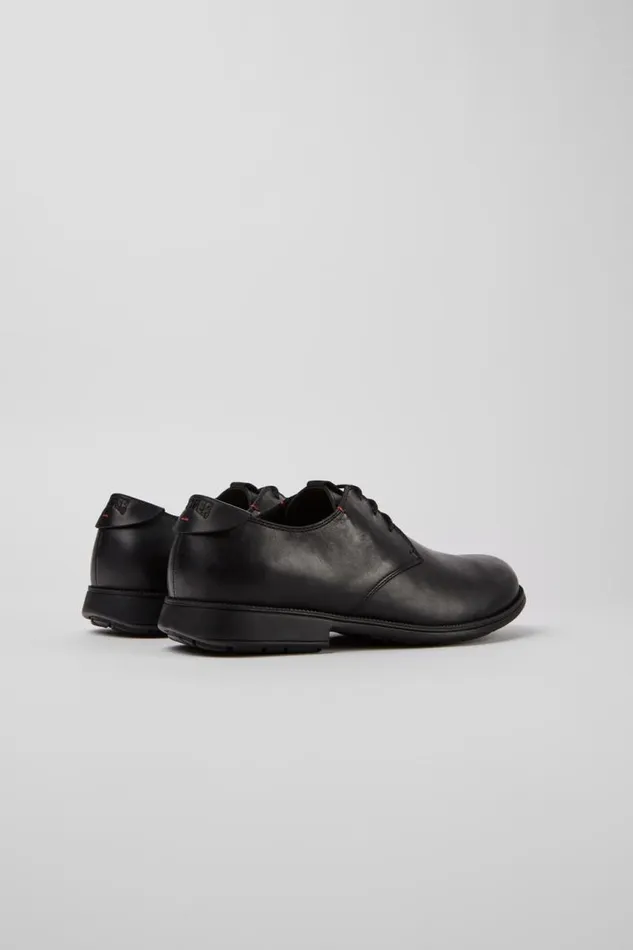 Men Camper Formal Shoes Mil Black Leather Laceup Shoes Men Camper Formal Shoes Mil Black Leather Laceup Shoes