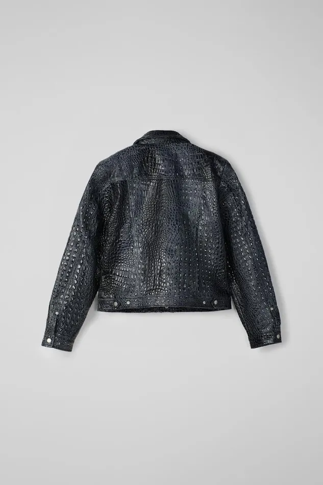 Men Camper Jackets Leather Jacket Dark Gray Leather Jacket Men Camper Jackets Leather Jacket Dark Gray Leather Jacket
