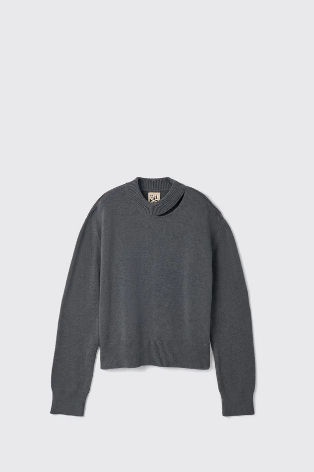 Men Camper Knit Melange Knit Sweater Gray Melange Knit Sweater Men Camper Knit Melange Knit Sweater Gray Melange Knit Sweater