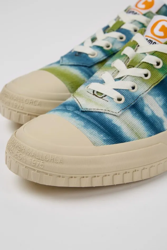 Men Camper Sneakers Camper X EFI Multicolored Organic Cotton Sneakers