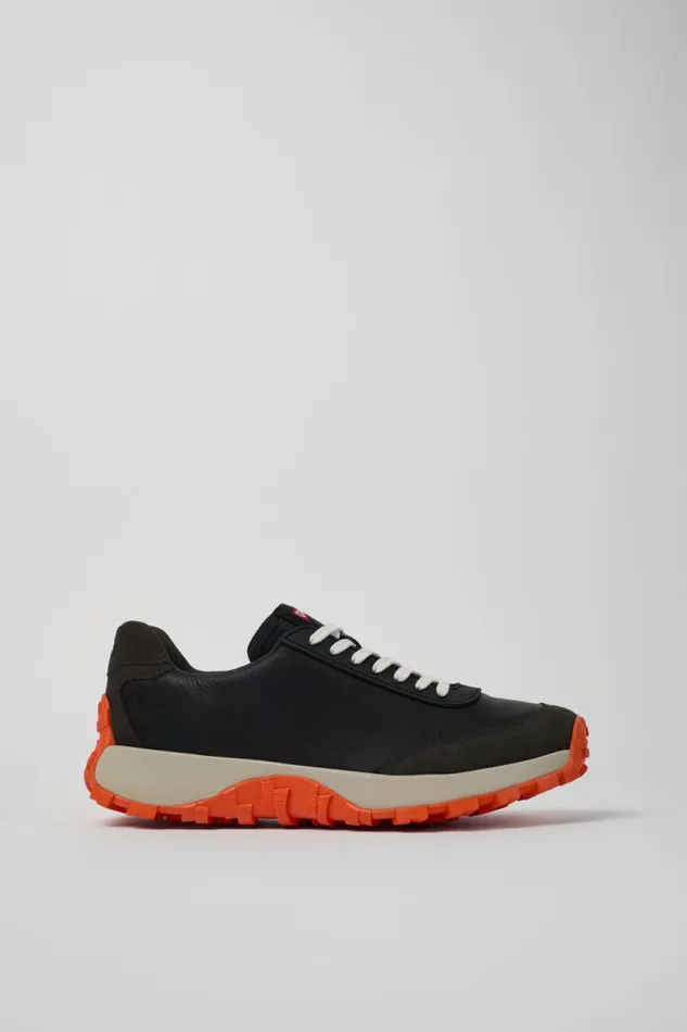 Men Camper Sneakers Drift Trail VIBRAM Black Textile And Nubuck Sneakers Men Camper Sneakers Drift Trail VIBRAM Black Textile And Nubuck Sneakers