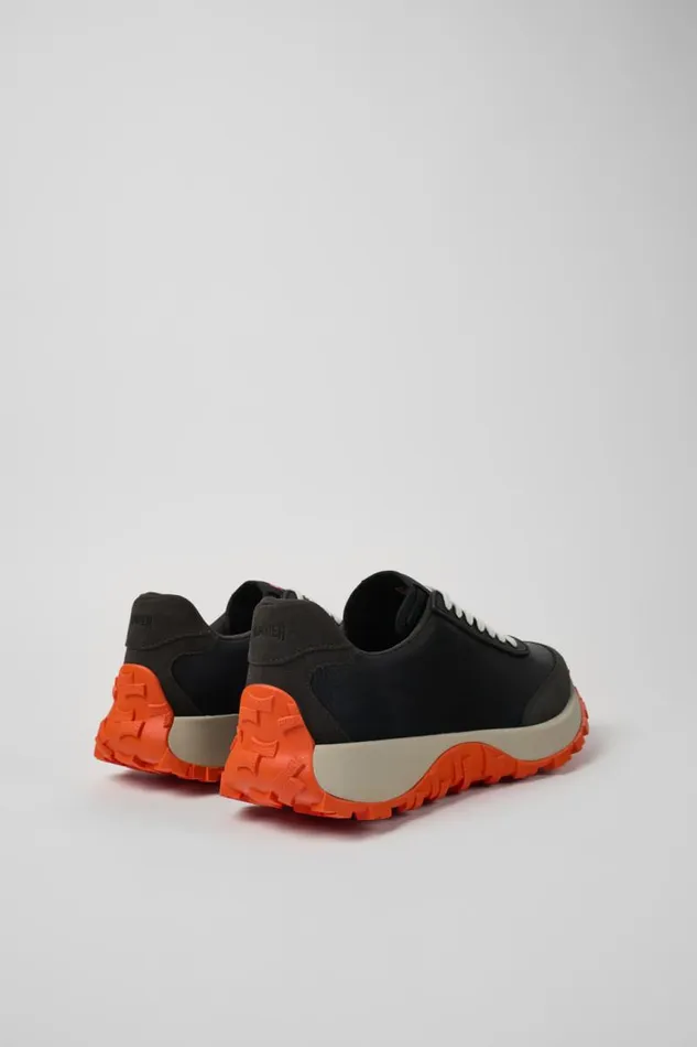 Men Camper Sneakers Drift Trail VIBRAM Black Textile And Nubuck Sneakers Men Camper Sneakers Drift Trail VIBRAM Black Textile And Nubuck Sneakers