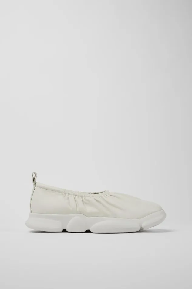 Men Camper Sneakers Karst White Leather Ballerinas Men Camper Sneakers Karst White Leather Ballerinas