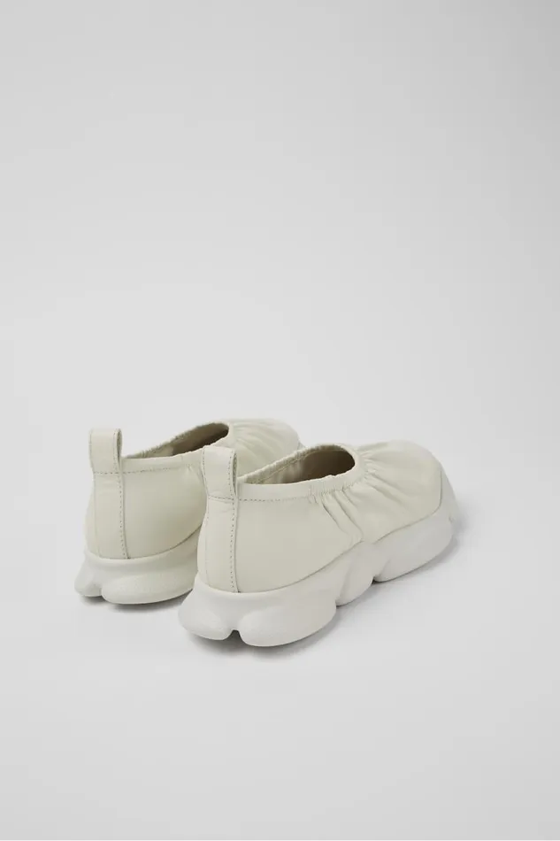 Men Camper Sneakers Karst White Leather Ballerinas Men Camper Sneakers Karst White Leather Ballerinas