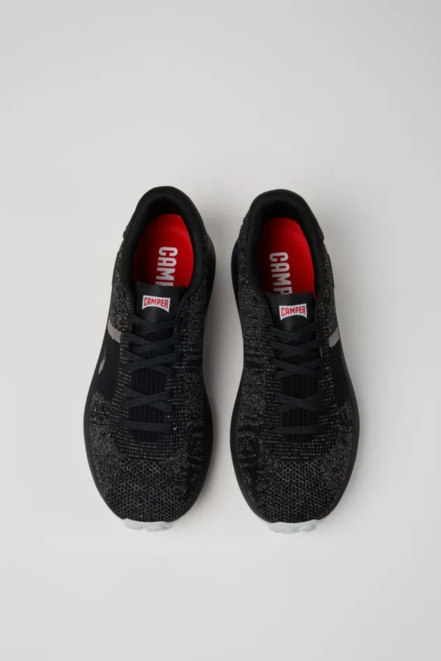 Men Camper Sneakers Pelotas Athens Black Textile Sneaker Men Camper Sneakers Pelotas Athens Black Textile Sneaker