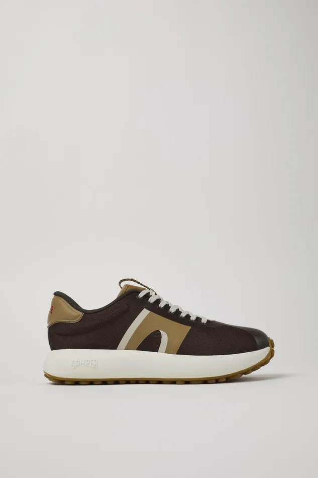Men Camper Sneakers Pelotas Athens Brown Textile Sneaker Men Camper Sneakers Pelotas Athens Brown Textile Sneaker