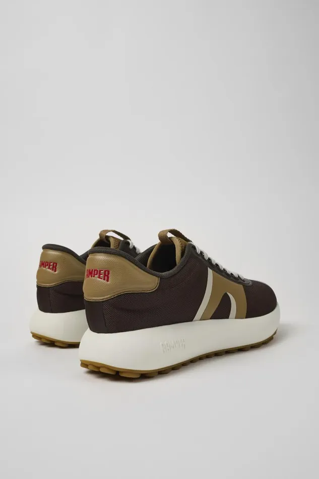 Men Camper Sneakers Pelotas Athens Brown Textile Sneaker Men Camper Sneakers Pelotas Athens Brown Textile Sneaker