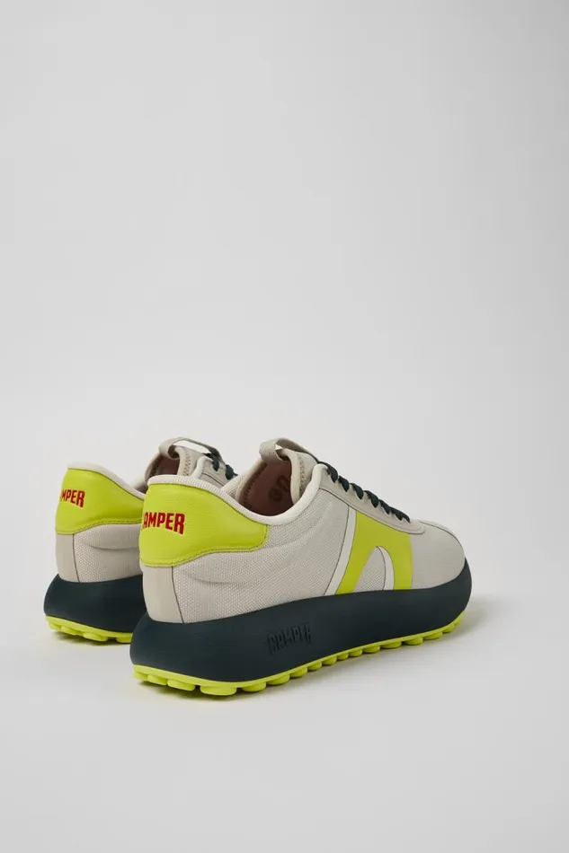Men Camper Sneakers Pelotas Athens Grayyellow Textile Sneaker Men Camper Sneakers Pelotas Athens Grayyellow Textile Sneaker