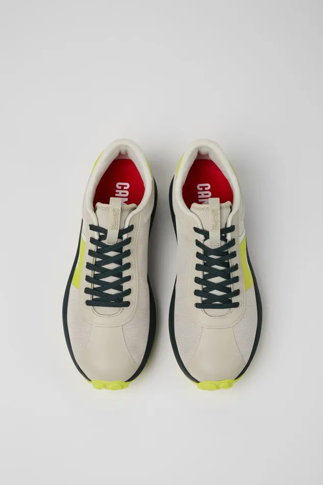 Men Camper Sneakers Pelotas Athens Grayyellow Textile Sneaker Men Camper Sneakers Pelotas Athens Grayyellow Textile Sneaker