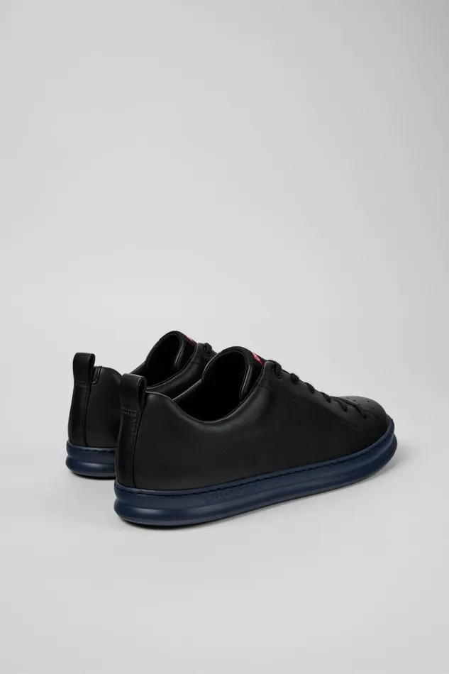 Men Camper Sneakers Runner Black Leather Sneakers Men Camper Sneakers Runner Black Leather Sneakers