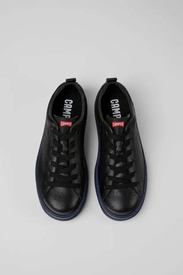 Men Camper Sneakers Runner Black Leather Sneakers Men Camper Sneakers Runner Black Leather Sneakers