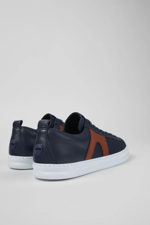 Men Camper Sneakers Runner Blue Leather Sneaker Men Camper Sneakers Runner Blue Leather Sneaker