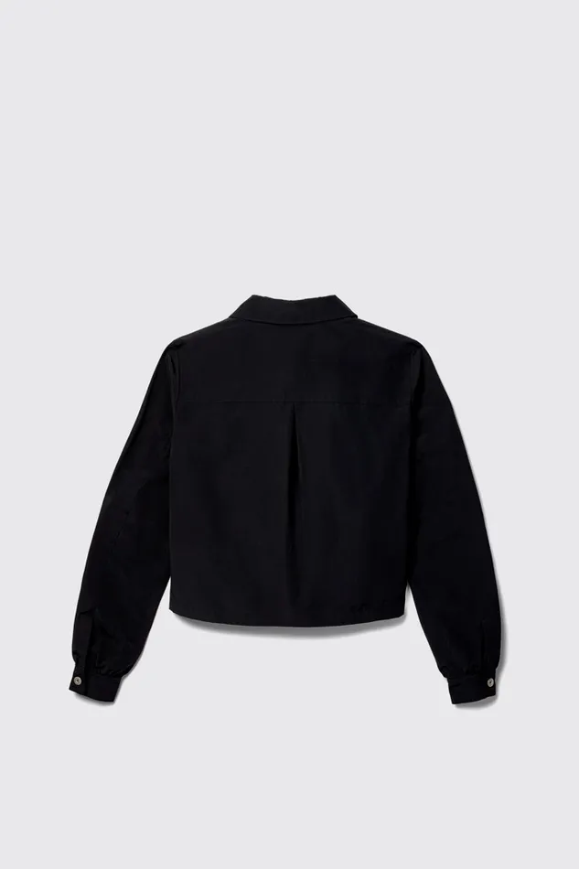 Men Camper Tops Tech Shirt Black CottonNylon Shirt Men Camper Tops Tech Shirt Black CottonNylon Shirt