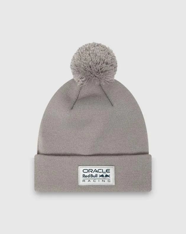 Men Castore Accessories ORACLE RED BULL RACING ESSENTIAL POM BEANIE NEW ERA 8211 GREY
