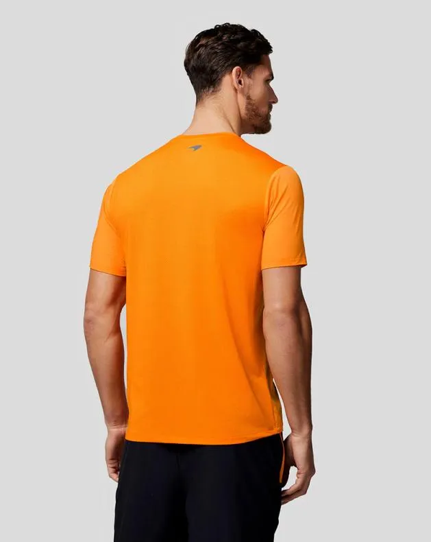 Men Castore Tops McLaren Performance TShirt 8211 Papaya