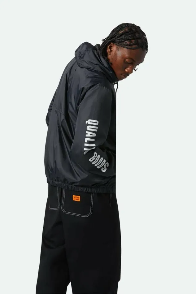 Men Claxton Woodburn Lightweight Jacket Black Brixton Jackets