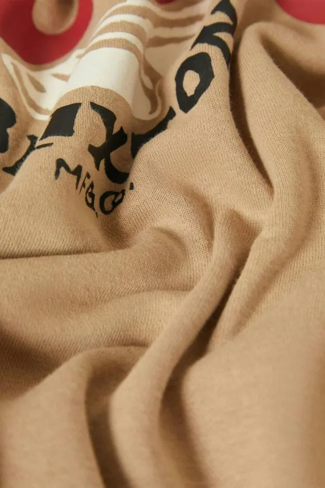 Men Coors Luck Hoodie Sand Brixton Sweatshirts and Hoodies