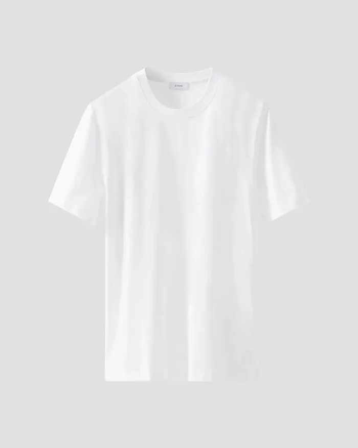 Men Crewneck TShirt White Eton TShirts Men Crewneck TShirt White Eton TShirts