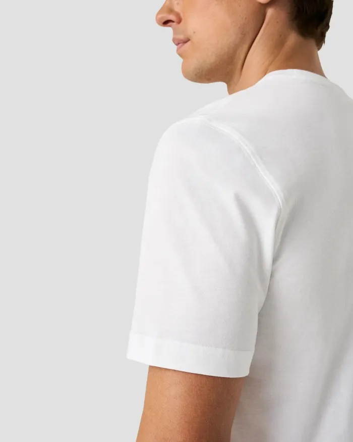 Men Crewneck TShirt White Eton TShirts Men Crewneck TShirt White Eton TShirts