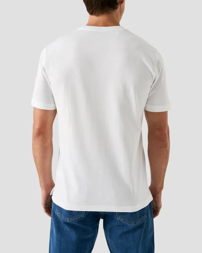 Men Crewneck TShirt White Eton TShirts Men Crewneck TShirt White Eton TShirts